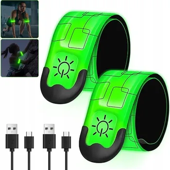 2x LED REFLEXNÍ PÁSKA NA BĚHÁNÍ