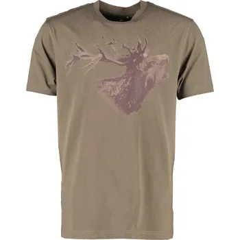 Orbis TRACHTEN pánské tričko s potiskem jelena Velikost: XXL