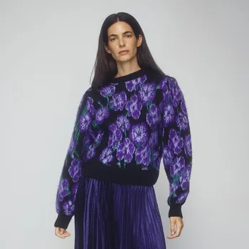 Dámský svetr Reserved - Vzorovaný svetr - vícebarevná - 572GC-MLC - 572GC-MLC-XL