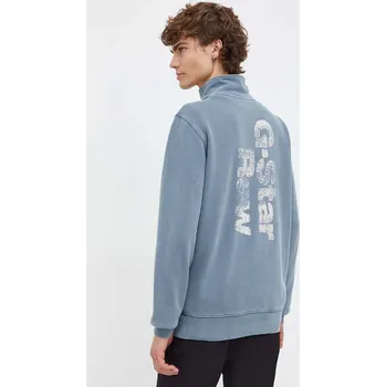 Pánská mikina Bavlněná mikina G-Star pánská, s potiskem D24666.D249 modrá 55B, vel. L