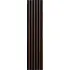 akustický panel Egibi Akustický panel s černým podkladem 270 x 30 cm 1 ks tmavý dub
