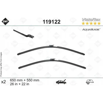 Stěrač SWF 119122 přední Lišta stěrače 650 mm