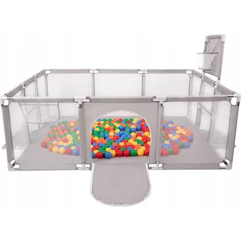 Dětská ohrádka Ohrádka Selonis OHRÁDKA HŘIŠTĚ S MÍČKY PRO DĚTI 180 x 122 cm