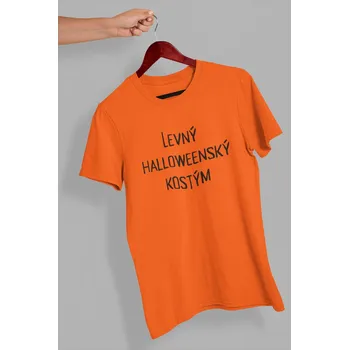 Pánské tričko Levný halloweensky kostým Barva: Oranžová, Velikost: L
