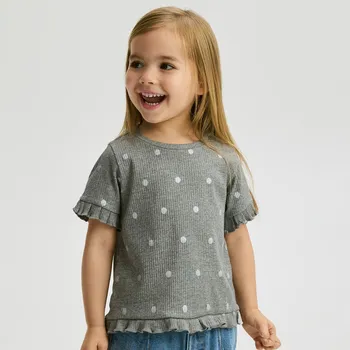 Reserved - Bavlněné tričko s potiskem - tmavě šedá - 574FT-90M - 574FT-90M-116