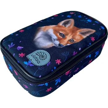 Školní batoh Školní penál Ulitaa Liška – prostorný penál pro holky