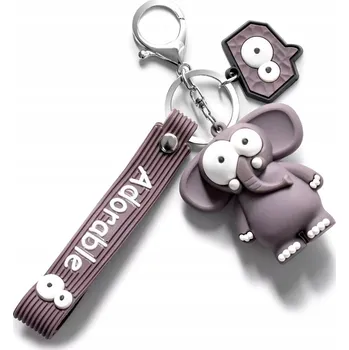 3D slon Přívěsek Na Klíče veselý dárek rozkošný přívěsek na klíče, vychytávka