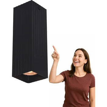 Bodové svítidlo Přisazené bodové svítidlo TECNO CLN-37492-M-BK Italux