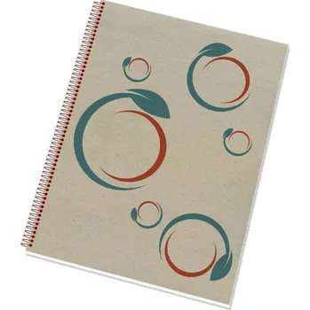 Blok PAPÍR Brno křížový blok s boční spirálou COLLEGE A4 propojený EKO