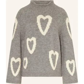 Dámský svetr More & More Dámský Svetr, šedá / krémová, 40