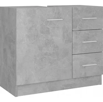 Koupelnový nábytek Skříňka pod umyvadlo VidaXL 804188 šedý beton 63x30x54 cm