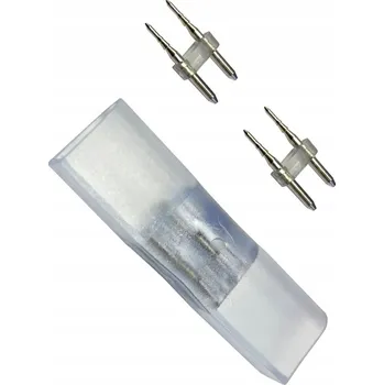 LED osvětlení Krátká spojka pro LED pásky NEON - NEON + vidličky