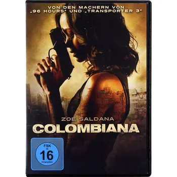 DVD film Colombiana DVD