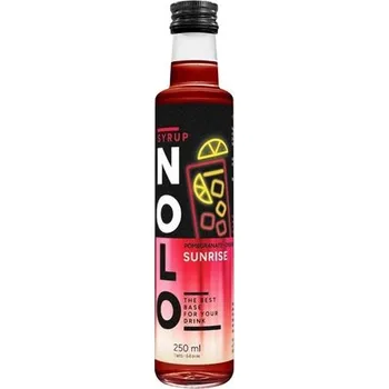 Sirup Sirup Nolo - Sunrise, gran.jablko,pomeranč, 0,25 l