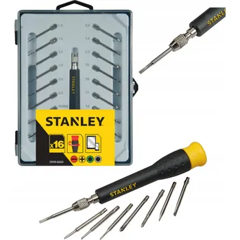 Šroubovák Šroubovák Stanley se sadou bitů, 16 dílů