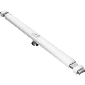Dveřní kování ABUS pancéřovaná zástrč PR 2600 bez válce 735-1030 mm, bílá