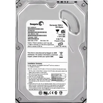 Interní pevný disk HDD disk Seagate Barracuda ST3160212A 3,5" 160 GB 7200 ot./min IDE/ATA