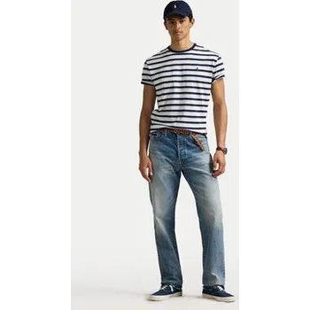 Pánské tričko Polo Ralph Lauren T-Shirt 710964719001 Bílá Classic Fit XXL