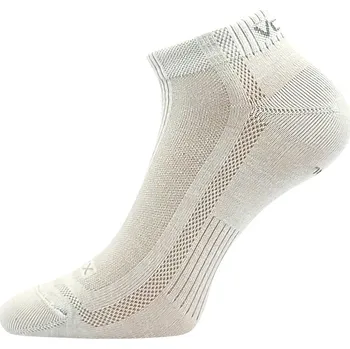 VOXX Ponožky nízké sportovní MORFAN z modalu SVĚTLE ŠEDÉ (3 páry) 43-46 124607