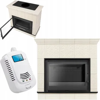 Krbová kamna Kachlová Kamna krb, litinová vložka FERRARA 14kW od HIGHER