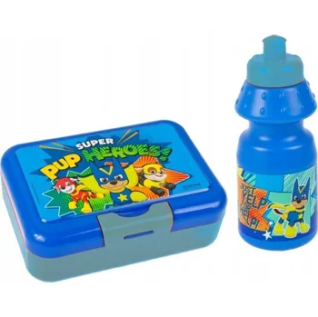 Svačinový box Sada lahev na pití a svačinový box Starpak Tlapková patrola 350 ml