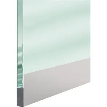 PLANET těsnění skleněných dveří KG-F8 úzké RD, 1209x11,5x46,1stranné,alu natur