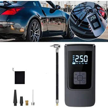 Kompresor AUTOMOBILOVÝ KOMPRESOR PUMPIČKA NA KOLO ELEKTRICKÁ BEZDRÁTOVÁ