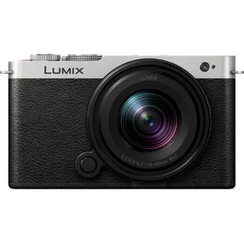 Objektiv Panasonic DC-S9N Lumix kompaktní Full-Frame bezzrcadlovka DC-S9 + objektiv S-R1840 (24,2 MP, flexibilní rámování, LUMIX Lab), černá a stříbrná