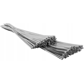 Stahovací páska Stahovací páska ocelová s kuličkovým zámkem L250mm Š4,5mm nerezová ocel 304 - 100ks