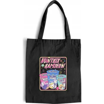 Taška s motivem filmů, her, knih, komiksů, hudby, mangy a anime