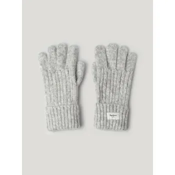 Rukavice Pepe Jeans dámské světle šedé rukavice 10004925-8447166687218