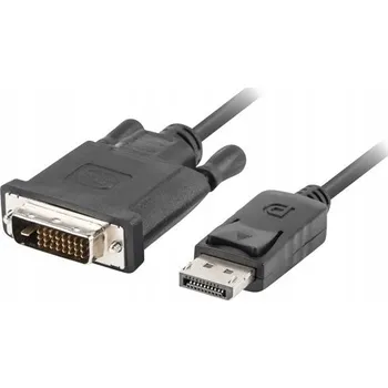 Video kabel Lanberg Kabel DisplayPort - DVI-D 1.8m černý