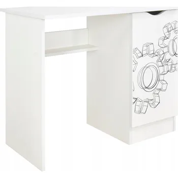 Psací stůl Obdélníkový psací stůl Leomark 90 x 50 x 77 cm bílý