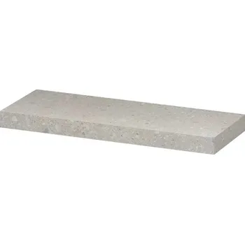 Nábytek Cersanit Kontra vrchní deska 140 šedý kámen s konzolí 3ks S801-533