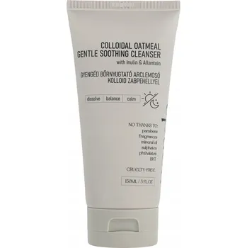 Přípravek na čištění pleti a oči Nerds Koloidní Ovesná Kaše Jemný Zklidňující Čisticí Gel Na Mytí Obličeje