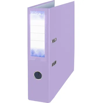 Šanon na dokumenty PETITE OFFICE A4 75 mm pastelově fialový STRIGO