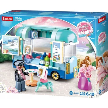 ostatní stavebnice Stavebnice Sluban Girl's Dream M38-B0865 184 dílků