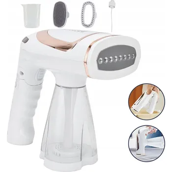 Žehlička Napařovač oděvů ŽEHLIČKA parní STEAMER sada příslušenství klip 5v1