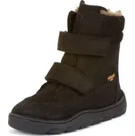 Dívčí zimní barefoot boty ZERU TEX WINTER Black, Froddo, G3160240-7, černá - 38