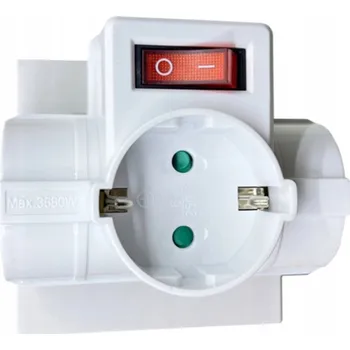 Elektrická zásuvka ROZBOČKA ROZDĚLOVAČ ROZBOČKA 3 ZÁSUVKY THIEVES ROZDVOJKA 16A