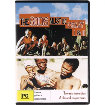 DVD film Gods Must Be Crazy 1-2 DVD