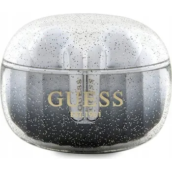 Sluchátka Guess sluchátka do uší Bluetooth GUTWSHDGKEEK TWS + dokovací stanice černá
