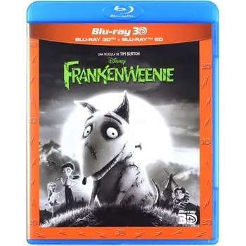 Blu-ray film Frankenweenie Blu-ray disk