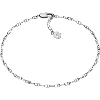 Řetízek Řetízek na kotník Fossil HERITAGE JA7280040 stříbrná SLV, vel. ONE SIZE