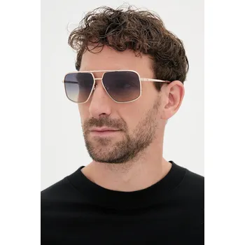 Sluneční brýle Sluneční brýle Guess pánské, zlatá barva, GU00167_6032W GU00167.6032W 10Y, vel. 60