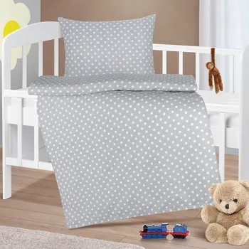 Povlečení Sada povlečení Bellatex 90 x 135 cm šedá