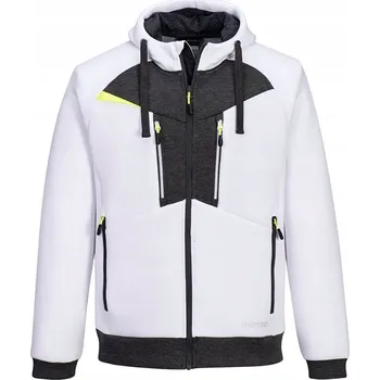 Pánská mikina Mikina s kapucí DX4, 6 kapes, prodyšná vel. S Bílá R