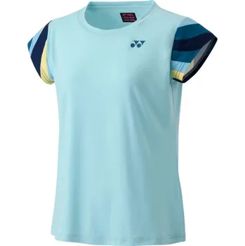 Dámské tričko Dámské tričko Yonex Women's Crew Neck Shirt 20754 Cyan XL