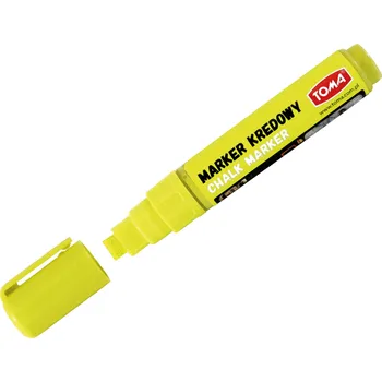 Křídový popisovač žlutý Toma 1 ks