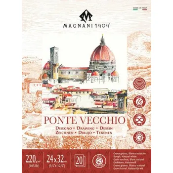 Blok pro kresbu Magnani Ponte Vecchio 24x32cm 220g